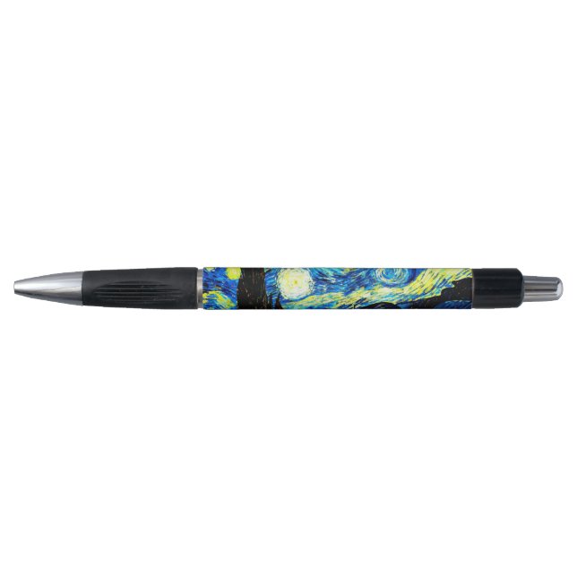 Van Gogh - Starry Night, famous painting Pen (Front)