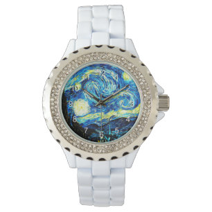 Van Gogh: Starry Night, famous painting Watch