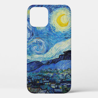 Van Gogh Starry Night Fine Art painting iPhone 12 Case