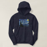 Van Gogh * Starry Night Hoodie<br><div class="desc">The Starry Night by Van Gogh.
Please visit my store for more interesting design and more colour choice => zazzle.com/iwheels*</div>