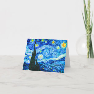 Van Gogh Starry Night Invitation