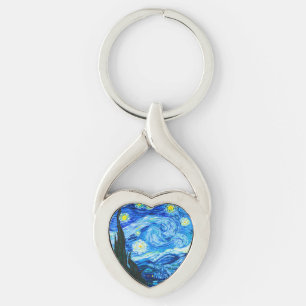 Van Gogh Starry Night Keychain