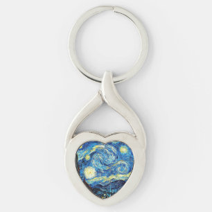 Van Gogh - Starry Night Keychain
