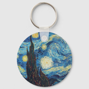 Van Gogh Starry Night Keychain