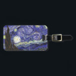 Van Gogh Starry Night Luggage Tag<br><div class="desc">Van Gogh Starry Night</div>
