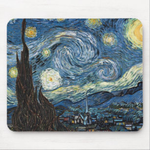 Van Gogh Starry Night Mouse Pad