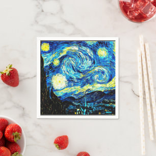 Van Gogh - Starry Night Napkin