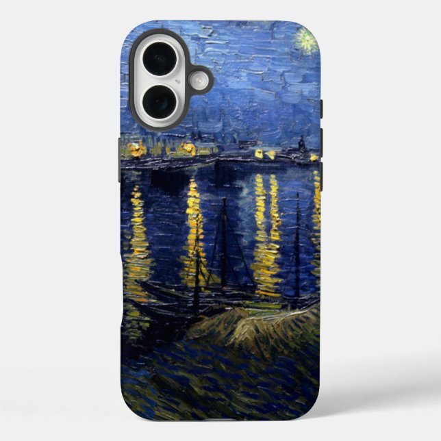 Van Gogh Starry Night Over Rhone Case-Mate iPhone Case (Back)