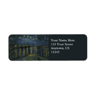 Van Gogh Starry Night Over the Rhone