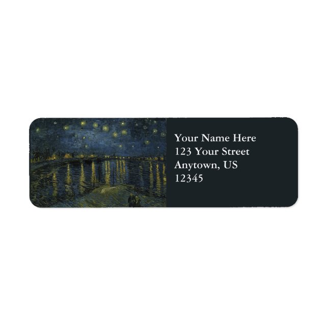 Van Gogh Starry Night Over the Rhone (Front)