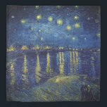 Van Gogh Starry Night Over The Rhone Bedding Set Duvet Cover<br><div class="desc">Vincent Van Gogh's Art Work - " The Starry Night Over The Rhone " is featured on this duvet cover (see matching pillowcase).Beautiful night effects in this view of the Rhône in which Van Gogh marvelously transcribed the colors he perceived in the dark. Blues prevail: Prussian blue, ultramarine, and cobalt....</div>