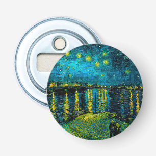 Van Gogh Starry Night Over the Rhône  Bottle Opener