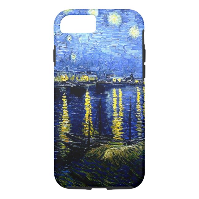 Van Gogh - Starry Night over the Rhone Case-Mate iPhone Case (Back)