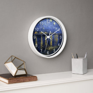 Van Gogh - Starry Night over the Rhone Clock