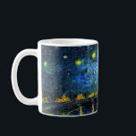 Van Gogh Starry Night Over the Rhone Coffee Mug<br><div class="desc">Vincent Van Gogh Starry Night over the Rhone painting.</div>