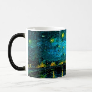 Van Gogh Starry Night Over the Rhône  Magic Mug