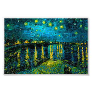 Van Gogh Starry Night Over the Rhône  Photo Print