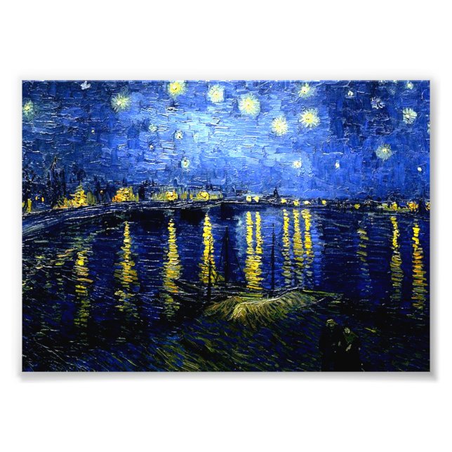 Van Gogh - Starry Night over the Rhone, Photo Print (Front)