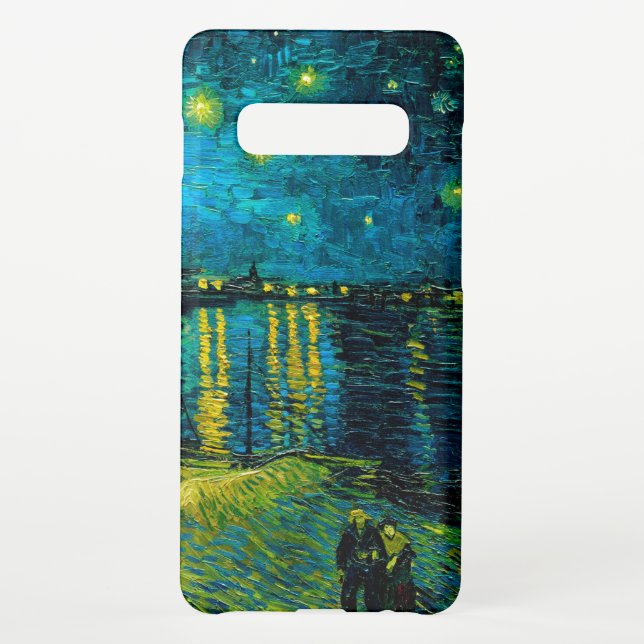 Van Gogh Starry Night Over the Rhône  Samsung Galaxy Case (Back)