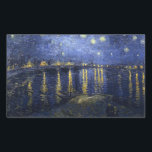 Van Gogh Starry Night Over The Rhone Sticker<br><div class="desc">Vincent Van Gogh Starry Night Over The Rhone masterpiece from around 1888,  vintage post impressionist artwork on modern day products from Zazilicious</div>