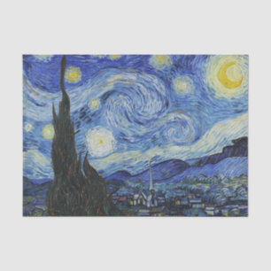 Van Gogh Starry Night Painting Tissue Paper