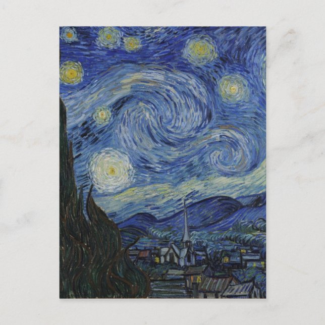 Van Gogh - Starry Night Postcard (Front)