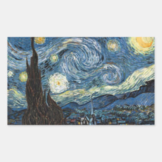 Van Gogh Starry Night Sticker