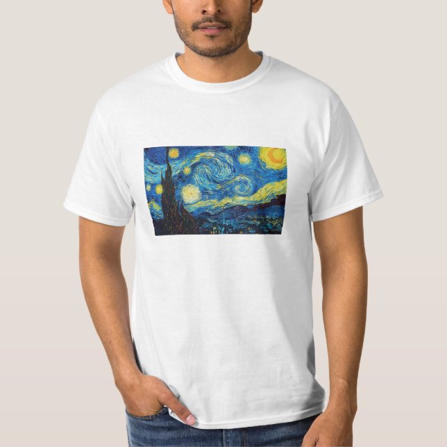 Van Gogh Starry Night T-shirt (Front)