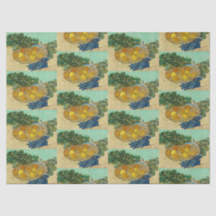 Van Gogh Still Life Oranges Lemons Blue Gloves Tissue Paper