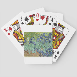Van Gogh Still Life: Vase with Irises Playing Cards