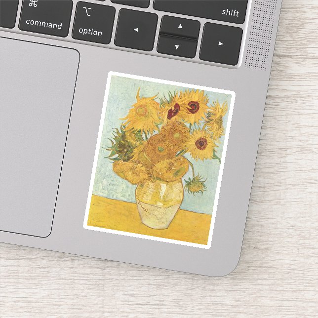 van Gogh Still Life Vase with Twelve Sunflowers (Detail)