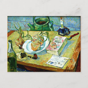 Van Gogh - Still Life with a Plate of Onions Postcard