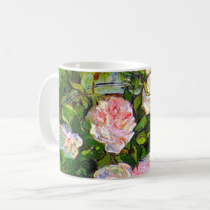 Van Gogh Still Life with Pink Roses Coffee Mug