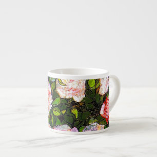 Van Gogh Still Life with Pink Roses Espresso Cup