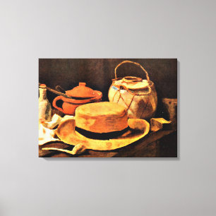 Van Gogh - Still Life with Yellow Hat Canvas Print