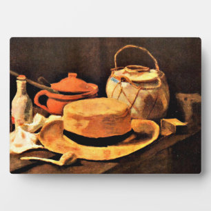 Van Gogh - Still Life with Yellow Hat Plaque