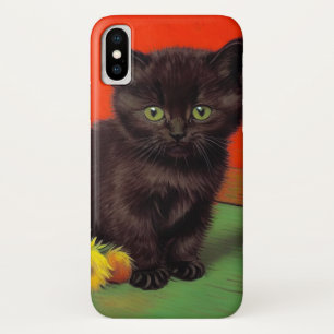 Van Gogh Style Black Cat Case-Mate iPhone Case