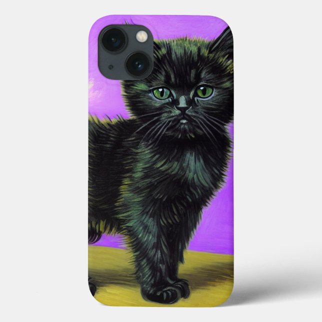 Van Gogh Style Cat Case-Mate iPhone Case (Back)