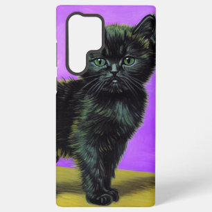 Van Gogh Style Cat Samsung Galaxy Case
