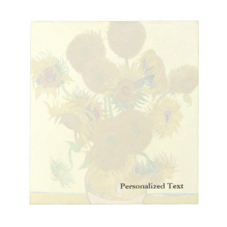 Van Gogh | Sunflowers | 1888 Notepad