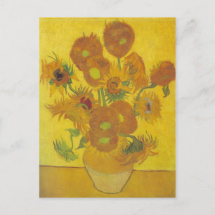 van Gogh - Sunflowers (1888) Postcard