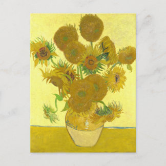 Van Gogh | Sunflowers | 1888 Postcard