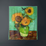 Van Gogh - Sunflowers (3) Tapestry<br><div class="desc">Sunflowers, Three, famous painting by Vincent van Gogh</div>