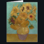 Van Gogh - Sunflowers, 3rd Version, Repetition<br><div class="desc">Vincent Van Gogh - Sunflowers,  Sonnenblumen,  Third Version,  Repetition,  1889.</div>