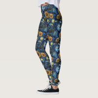 Van Gogh sunflowers and starry night
