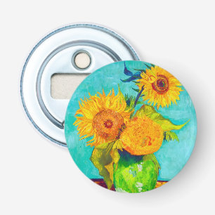 Van Gogh Sunflowers Bottle Opener