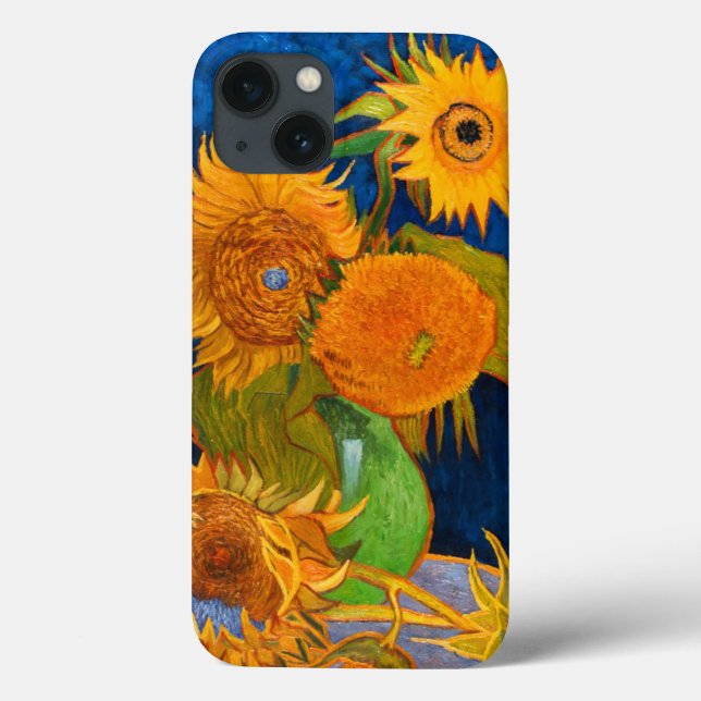 Van Gogh Sunflowers Case-Mate iPhone Case (Back)