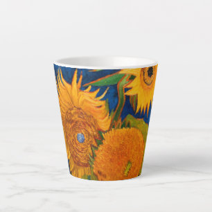 Van Gogh Sunflowers Latte Mug