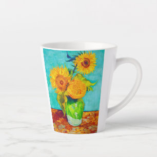 Van Gogh Sunflowers Latte Mug