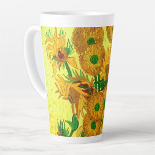 Van Gogh Sunflowers Latte Mug